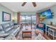 Bright living room with ocean views and comfortable seating at 201 75Th Ave N # 4094, Myrtle Beach, SC 29572