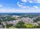 Aerial view of downtown with many trees under a partially cloudy bright blue sky at 280 Warner Crossing Way, Loris, SC 29569