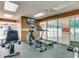 Well-equipped fitness center with treadmills, ellipticals, and free weights at 2801 S Ocean Blvd. # 733, North Myrtle Beach, SC 29582