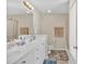 Bright bathroom featuring a double sink vanity, soaking tub, and neutral finishes at 3124 Ivy Lea Dr., Conway, SC 29526