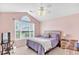 Inviting bedroom with vaulted ceiling, large window, and a soothing color scheme at 3124 Ivy Lea Dr., Conway, SC 29526