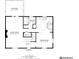 First floor floorplan showing layout of the living room, kitchen, bathroom, entry, dining room, and sun room at 317 14Th Ave. N, Surfside Beach, SC 29575