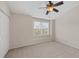 Bedroom featuring a ceiling fan, a window and double door closet at 3524 Crepe Myrtle Ct. # 3524, Myrtle Beach, SC 29577