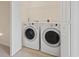 Convenient laundry room features a full-size washer and dryer at 3524 Crepe Myrtle Ct. # 3524, Myrtle Beach, SC 29577