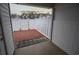 Enclosed patio featuring brick pavers and white fencing providing a private outdoor living space at 3524 Crepe Myrtle Ct. # 3524, Myrtle Beach, SC 29577