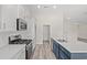 New kitchen featuring white cabinets, quartz countertops, and stainless steel appliances at 379 West Dogwood Rd., Loris, SC 29569