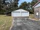 This detached two car garage provides space for storage at 51 Cleburn St., Georgetown, SC 29440