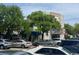 Street view of a building with trees and parked cars in front of it, featuring nice landscaping at 51 Cleburn St., Georgetown, SC 29440