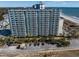 Stunning oceanfront condo building featuring private balconies and convenient parking at 5200 N Ocean Blvd. # 155, Myrtle Beach, SC 29577