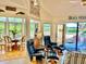 Relaxing living room featuring comfortable seating, beachy decor, and natural light at 601 Gloucester Terrace Circle # 3-A, Myrtle Beach, SC 29572