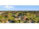 Aerial shot of the lush golf course and clubhouse in the community at 685 Tidal Point Ln., Myrtle Beach, SC 29579