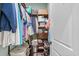 This walk-in closet provides a wealth of storage for clothing, shoes and accessories at 900 Berwick Ln., Myrtle Beach, SC 29579