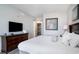 Relaxing bedroom with TV and closet at 100 North Beach Blvd. # 506, North Myrtle Beach, SC 29582