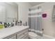 Well-maintained bathroom featuring a shower-tub combo and vanity at 1025 Carolina Rd. # Cc2, Conway, SC 29526