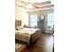 Cozy bedroom with wood floors and lots of natural light at 13 Daniel Morrall Ln., Georgetown, SC 29440