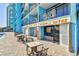 Condo exterior featuring restaurants and retail shops for convenient beachside access at 1501 S Ocean Blvd. # 935, Myrtle Beach, SC 29577