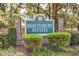 Shaftesbury Estates community entrance sign with stone pillars and lush landscaping at 172 Board Landing Circle, Conway, SC 29526