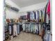 Spacious walk-in closet features wire shelving for optimal storage of clothing, shoes, and accessories at 172 Board Landing Circle, Conway, SC 29526