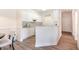 Clean, white kitchen with open layout featuring ample counter space and modern appliances at 2033 Silvercrest Dr. # 21 B, Myrtle Beach, SC 29579