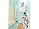 Bathroom featuring white towels, nautical accents, and a walk-in shower at 210 Double Eagle Dr. # G1, Myrtle Beach, SC 29575