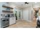 Bright breakfast area with french doors, leading to the backyard at 3100 Lahinch Dr., Myrtle Beach, SC 29579