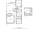 Detailed floor plan showcasing the layout of the home, including room dimensions and features at 3600 White Wing Circle, Myrtle Beach, SC 29579