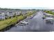 Water view of docks and boats from a community waterfront property at 4519 N Plantation Harbour Dr. # X - 19, Little River, SC 29566