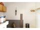 Garage with storage cabinets and shelves at 4584 Lomax Ct. # 1B, Murrells Inlet, SC 29576