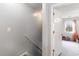 Hallway view into bedroom and window at 4584 Lomax Ct. # 1B, Murrells Inlet, SC 29576