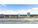 Beautiful aerial view of beachfront condos and sandy beach at 5511 N Ocean Blvd. # 202, Myrtle Beach, SC 29577