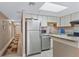 Bright kitchen features stainless steel appliances and generous counter space at 5511 N Ocean Blvd. # 202, Myrtle Beach, SC 29577