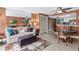 Inviting living room with stylish decor, comfortable seating, and an open floor plan at 5511 N Ocean Blvd. # 202, Myrtle Beach, SC 29577