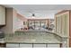 Open concept living area with granite countertops and comfortable seating at 5511 N Ocean Blvd. # 202, Myrtle Beach, SC 29577