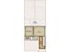 Detailed floor plan showcasing the layout of the home's second-story rooms and dimensions at 619 Castle Ct., Myrtle Beach, SC 29579