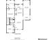 A floor plan depicting the layout of the home's rooms and dimensions at 9514 Leeds Circle, Myrtle Beach, SC 29588