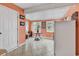 Light-filled kitchen with bright walls, tile floors, and functional layout, adding charm and practicality at 9514 Leeds Circle, Myrtle Beach, SC 29588