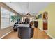 Large living room with hardwood floors, and a plant providing a touch of nature at 9514 Leeds Circle, Myrtle Beach, SC 29588