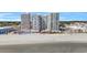 Elevated view displaying the resort's pools, beach access, and impressive high-rise buildings at 9550 Shore Dr. # 1637/1638, Myrtle Beach, SC 29572