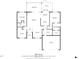 Detailed floor plan showcasing layout with bedrooms, living areas, kitchen, and garage at 1107 Swan Lake Dr., North Myrtle Beach, SC 29582