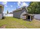 A well-maintained shed in the backyard provides ample space for storage and outdoor projects at 197 Black Bear Rd., Myrtle Beach, SC 29588
