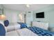Bedroom features two beds, dresser, and access to an ensuite bathroom at 205 74Th Ave. N # 1508, Myrtle Beach, SC 29572