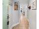 Welcoming hallway with beach-themed decor, providing a glimpse of the ocean and creating a relaxing atmosphere at 205 74Th Ave. N # 1508, Myrtle Beach, SC 29572