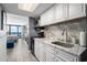 Modern kitchen with ocean view at 2401 S Ocean Blvd. # 1260, Myrtle Beach, SC 29577