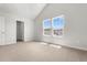 Carpeted bedroom with walk-in closet, light grey paint and natural light from a pair of windows at 2420 Campton Loop, Conway, SC 29527