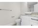 Modern bath features a vessel sink and granite counters at 2483 Morlynn Dr., Myrtle Beach, SC 29577