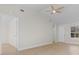 Open living room features a vaulted ceiling and wood-look flooring at 2483 Morlynn Dr., Myrtle Beach, SC 29577