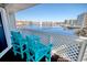 Private balcony with seating, offering breathtaking waterfront views for serene outdoor enjoyment at 300 Shorehaven Dr. # A4, North Myrtle Beach, SC 29582