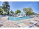 Beautiful community pool with poolside seating and well-maintained surroundings at 3557 Chestnut Dr. # 3557, Myrtle Beach, SC 29577