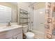 Full bathroom with white tiled shower/tub combo and modern sink at 3762 Citation Way # 1013, Myrtle Beach, SC 29577