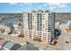 Stunning oceanfront condo building with multiple balconies offering breathtaking coastal views at 4103 N Ocean Blvd. # 207, North Myrtle Beach, SC 29582